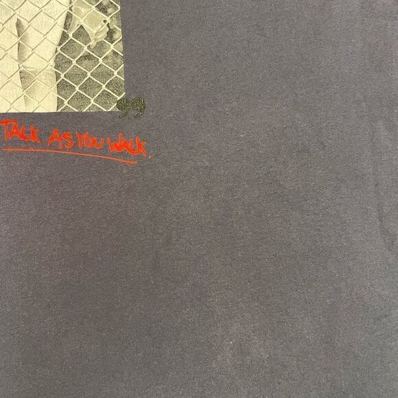 Levi's Talk As You Walk Graphic T-shirt Men Medium Oversized Blue Short Sleeve - Picture 3 of 7